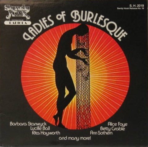 Various ‎– Ladies Of Burlesque - VG+ LP Record 1979 Sandy Hook USA Vinyl - Jazz / Big Band
