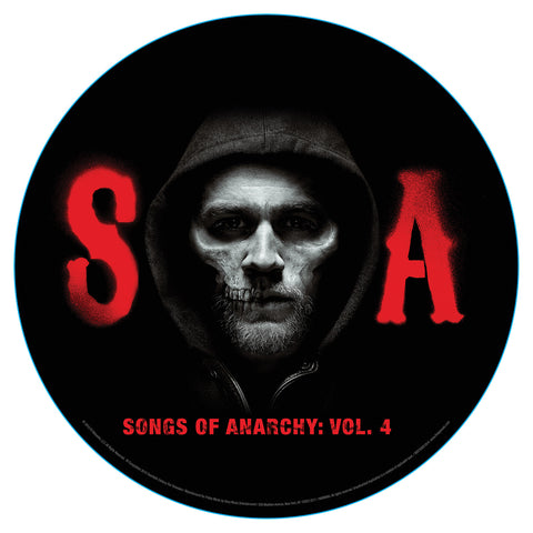 Soundtrack - Sons of Anarchy / Songs of Anarchy Vol 4 (Season 7) - New Vinyl Record 2015 Record Store Day Black Friday Limited Edition 2-LP Picture Disc in Clear Gatefold Cover - 1500 Copies!