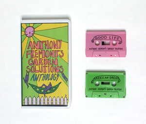 Anthony Fremont's Garden Solutions ‎– Anthony Fremont’s Garden Solutions: Anthology - New 2x Cassette EP 2017 Sooper Pink & Green Tape - Prog Rock / Jazz-Rock / Math Rock