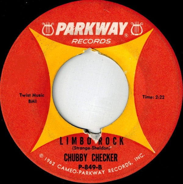Chubby Checker ‎– Popeye / Limbo Rock - VG 45rpm 1962 USA Parkway Records - Rock - Shuga Records