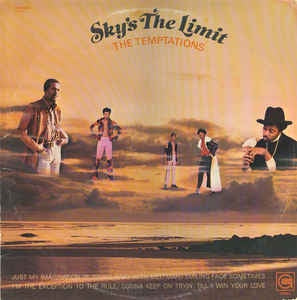 The Temptations ‎– Sky's The Limit  - VG+ Lp 1971 Gordy USA - Funk / Soul