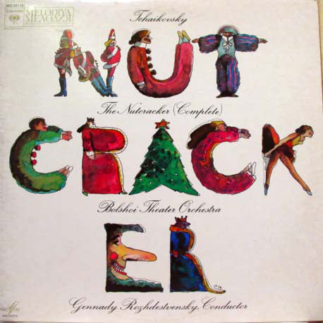 Gennady Rozhdestvensky & Bolshoi Theater Orchestra - Tchaikovsky The Nutcracker (Complete) - Mint- 1974 Stereo 2 Lp Set USA Record - Holiday / Classical / Christmas