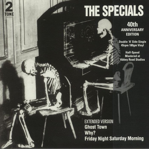 The Specials ‎– Ghost Town / Why? / Friday Night, Saturday Morning - New EP Record Store Day 2021 Two-Tone/Chrysalis UK Import 180 gram Vinyl - Reggae / Ska / Rocksteady - Shuga Records