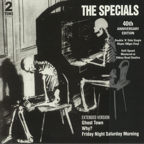 The Specials ‎– Ghost Town / Why? / Friday Night, Saturday Morning - New EP Record Store Day 2021 Two-Tone/Chrysalis UK Import 180 gram Vinyl - Reggae / Ska / Rocksteady