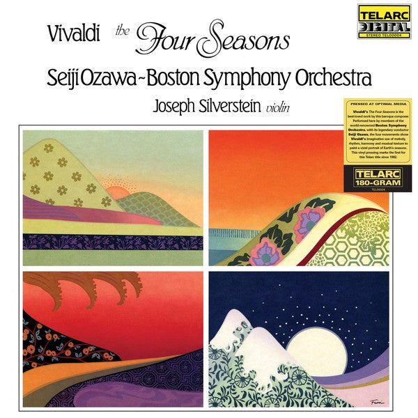 Seiji Ozawa, Boston Symphony Orchestra, Joseph Silverstein  - Vivaldi: Four Seasons - New Lp Record 2018 Telarc German Import 180 gram Vinyl - Classical