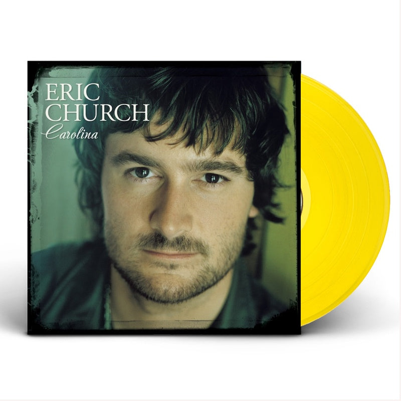 Eric Church ‎– Carolina - New Vinyl Lp 2019 UMG Nashville Reissue on 180gram Yellow Vinyl - Country
