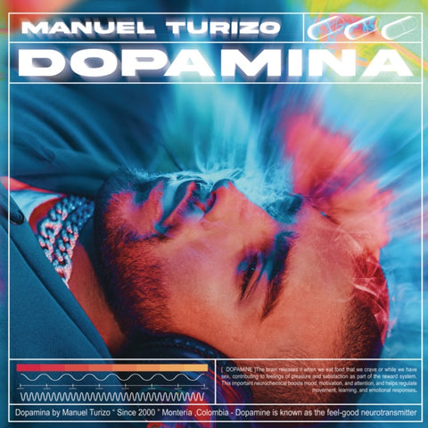 Manuel Turizo – Dopamina - New 2 LP Record 2021 Sony Music Latin France Import Vinyl - Latin / Reggaeton