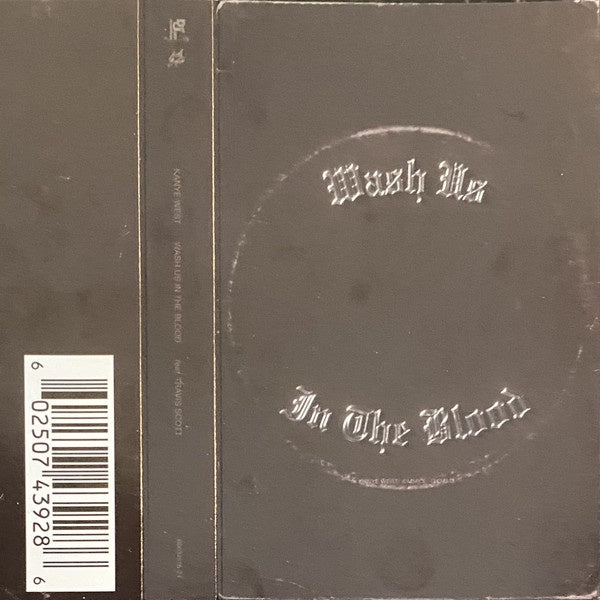 Kanye West Feat. Travis Scott - Wash Us In The Blood - New Cassette Single 2020 Def Jam Getting Out Our Dreams Red Tape - Hip Hop - Shuga Records