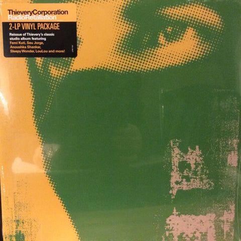 Thievery Corporation ‎– Radio Retaliation (2008) - New 2 Lp Record 2014 Eighteenth Street Lounge Music USA Vinyl - Electronic / Reggae / Dub / Downtempo