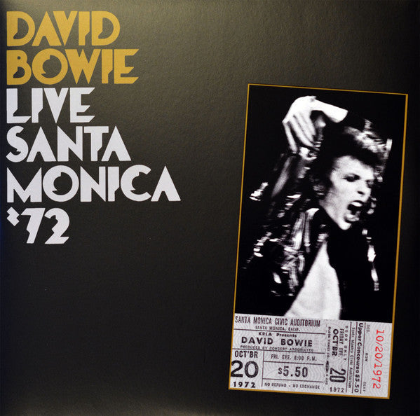 David Bowie ‎– Live Santa Monica '72 - New 2 Lp Record 2016 Europe Import Vinyl - Art-Rock / Glam