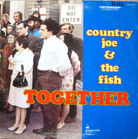 Country Joe And The Fish ‎– Together - VG+ LP Record 1968 USA Original Vinyl - Psychedelic Rock