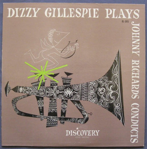 Dizzy Gillespie, Johnny Richards ‎– Dizzy Gillespie Plays & Johnny Richards Conducts - VG+ 10" Lp Record 1950 Discovery USA Mono Vinyl - Jazz