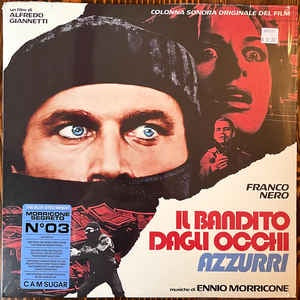 Ennio Morricone ‎– Il Bandito Dagli Occhi Azzurri (1982) - New LP Record Store Day 2021  Decca RSD Blue Vinyl - Soundtrack - Shuga Records