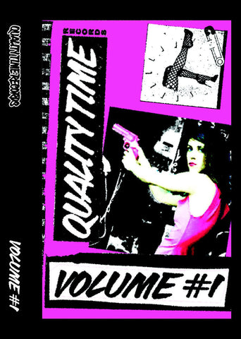 Quality Time - Volume 1 - New Cassette - 2015 Quality Time Compilation Purple Tape with Download - Punk / Gutter Pop / Glam