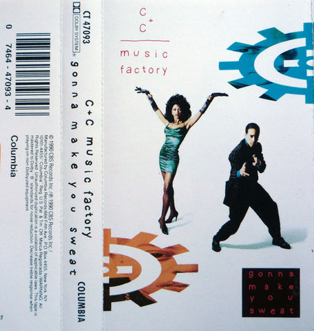 C + C Music Factory ‎– Gonna Make You Sweat - VG+ 1990 USA Cassette Tape - House/Dance