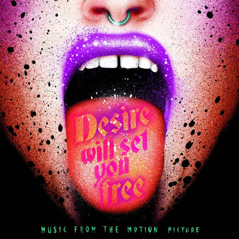 Soundtrack - Desire Will Set You Free (2015) - New Vinyl Record 2017 Moniker Records 2-LP Compilation on 'Pink/Black Marble' Vinyl (Limited to 500) - Electronic / EDM