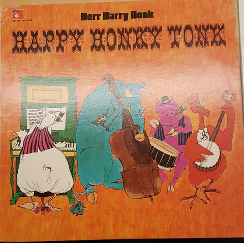 Herr Harry Honk ‎– Happy Honky Tonk - MINT- 1973 BASF USA Pressing - Jazz / Easy Listening