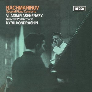 Rachmaninov, Kyril Kondrashin, Moscow Philharmonic, Vladimir Ashkenazy ‎– Second Piano Concerto - New LP Record 2017 Decca EU Vinyl - Romatic Classical