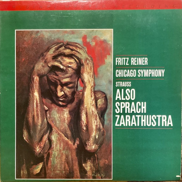 Strauss, Fritz Reiner, Chicago Symphony – Also Sprach Zarathustra - Mint- LP Record 1970's MFSL Mobile Fidelity Sound Lab Japan Import Vinyl - Classical - Shuga Records