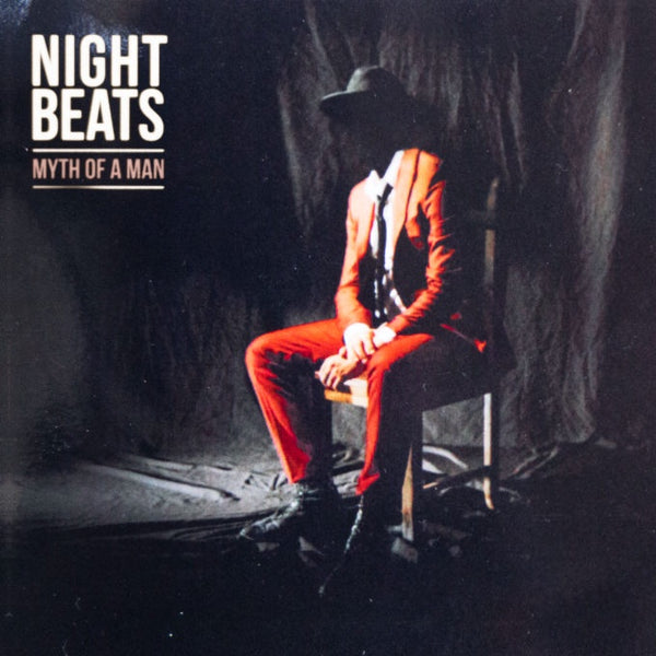 Night Beats - Myth of A Man - New Vinyl Lp 2019 Heavenly Recordings Limited Edition Pressing on Red Vinyl (Produced by Dan Auerbach!) - Psych Rock / Garage - Shuga Records