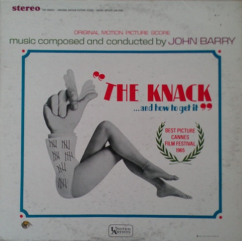 John Barry ‎– The Knack...And How To Get It OST - VG Lp Record 1965 USA Stereo Original Vinyl - Soundtrack