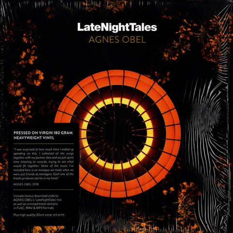 Agnes Obel ‎– LateNightTales - New 2 LP Record 2018 LateNightTales UK Import Vinyl & Download - Easy Listening / Electronic / Jazz / Folk / World / Latin / Pop