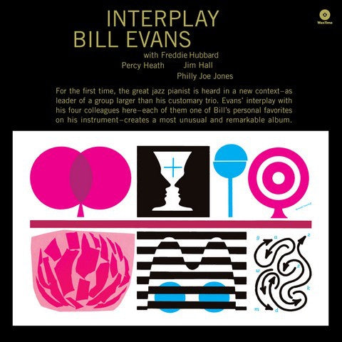 Bill Evans Quintet ‎– Interplay (1962) - New Lp Record 2014 WaxTime Europe Import 180 gram Vinyl - Jazz