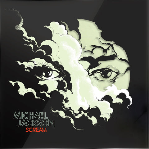 Michael Jackson ‎– Scream - New LP Record 2017 Epic Europe Glow in the Dark and Blue Splatter Vinyl - Pop / Spook