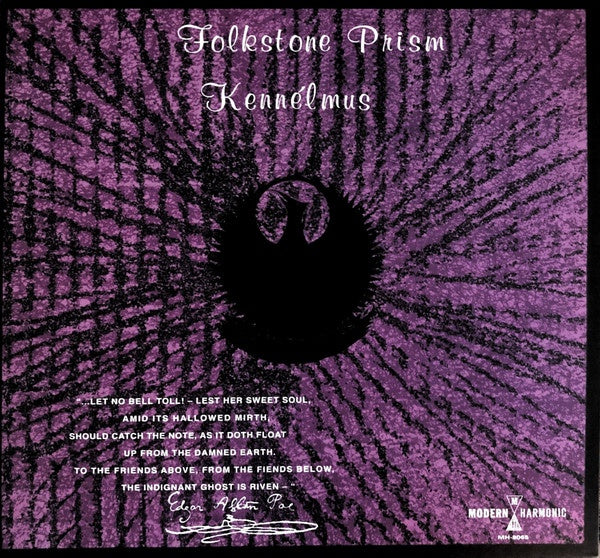 Kennelmus - Folkstone Prism - New LP Record 2020 Modern Harmonic US Vinyl Reissue - Psychedelic Rock - Shuga Records
