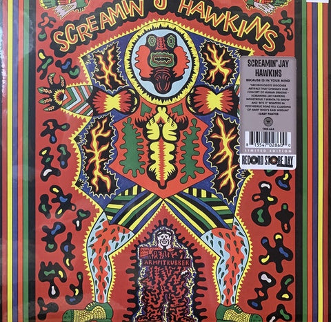 Screamin Jay Hawkins ‎– Because Is In Your Mind (1970) - New Lp Record Store Day 2020 Third Man USA RSD - Rock & Roll