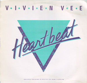 Vivien Vee ‎- Heartbeat - Mint- 12" Single 1987 USA - Italo-Disco