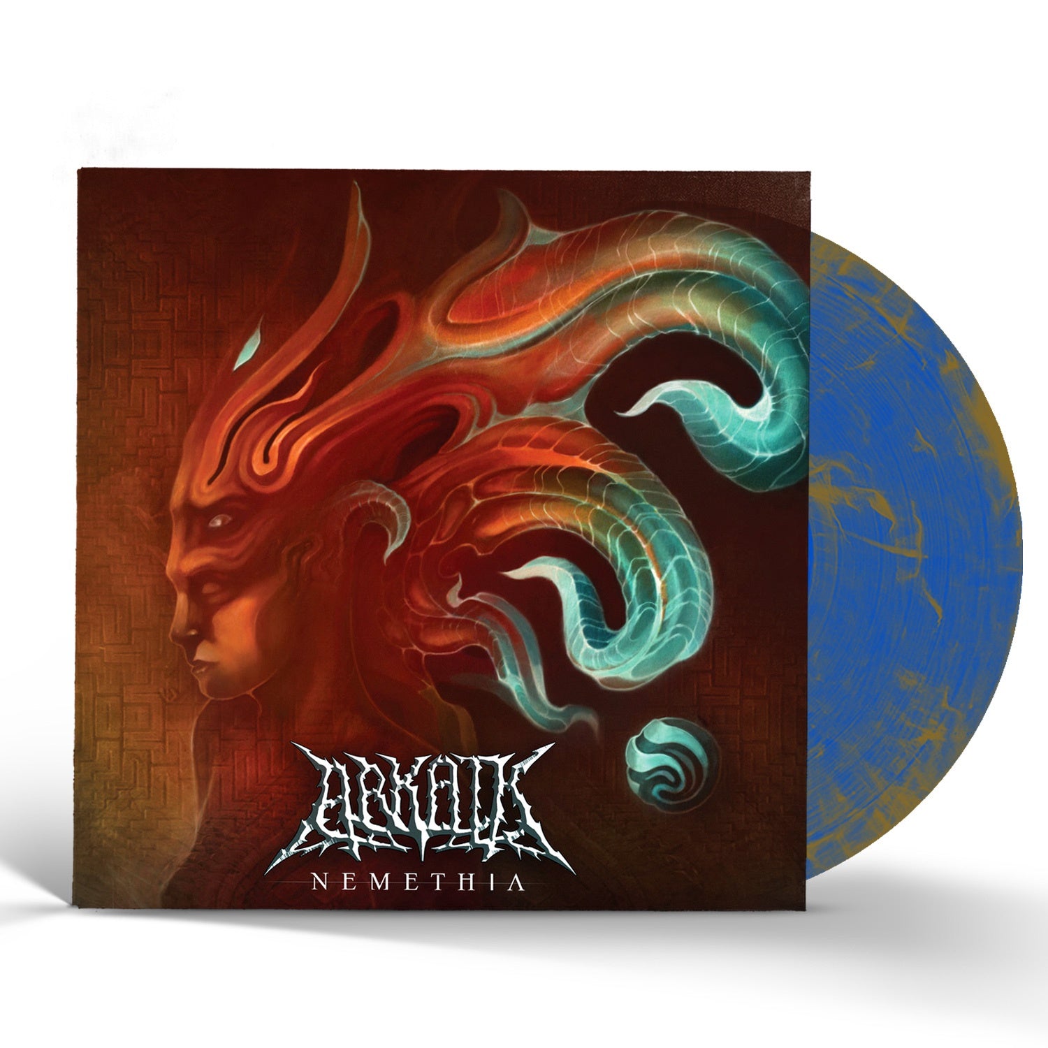 Arkaik - Nemethia - New Vinyl Record 2017 Unique Leader Records Pressing on Colored Vinyl with Download - Prog / Tech Metal
