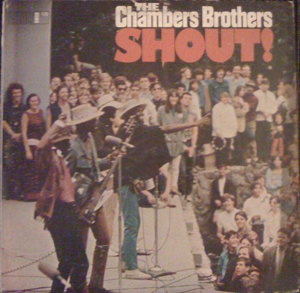 The Chambers Brothers ‎- Shout! - VG Stereo 1968 USA - Rock / Blues - Shuga Records