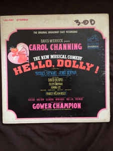 Various ‎- Hello, Dolly! - The Original Broadway Cast Recording - VG+ Stereo 1964 USA - Soundtrack / Broadway