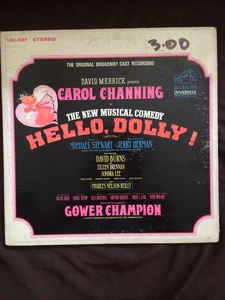 Various ‎- Hello, Dolly! - The Original Broadway Cast Recording - VG+ Mono 1964 USA - Soundtrack / Broadway - Shuga Records