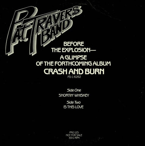 Pat Travers ‎– Pat Travers Before the expulsion - Mint- EP Record 1980 PolyGram USA Promo Vinyl - Arena Rock