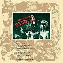 Lou Reed ‎– Berlin (1973) - New Vinyl 2016 RCA Remastered Lp - Rock