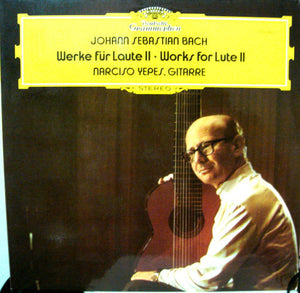 Johann Sebastian Bach - Narciso Yepes ‎– Works For Lute II - Mint- 1974 Stereo (German Import) - Classical