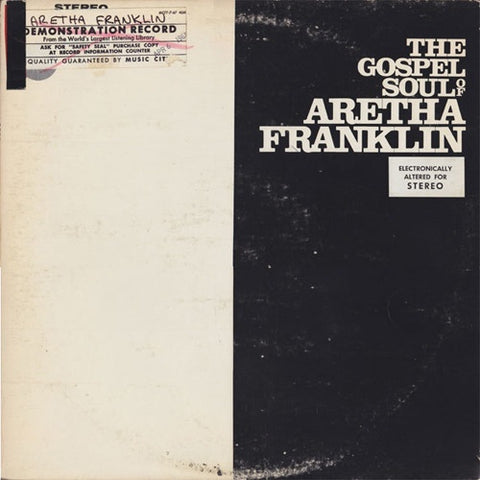 Aretha Franklin ‎– Songs Of Faith - VG+ Lp Record 1968 USA Vinyl - Soul / Gospel