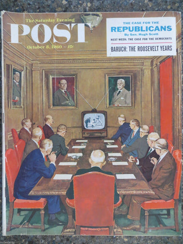 The Saturday Evening Post (October 8, 1960 Issue) - Vintage Magazine