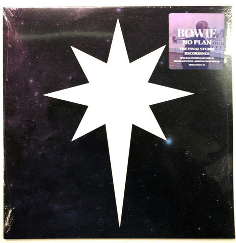 David Bowie ‎– No Plan EP (The Final Studio Recordings) - New Vinyl 2017 Columbia / ISO 180Gram Single-Sided 12" with Etched B-Side and Download - Art Rock