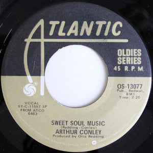 Arthur Conley - Sweet Soul Music / Funky Street Mint- - 7" Single 45RPM Atlantic USA - Funk/Soul