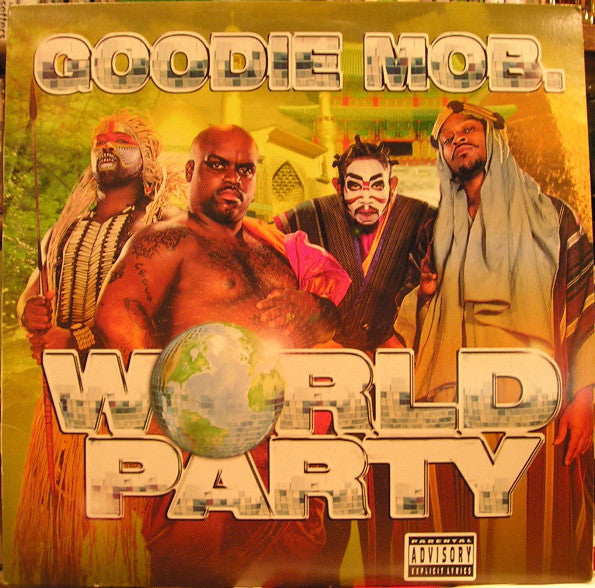 Goodie Mob - World Party - VG+ 2 LP Record 1999 LaFace USA Vinyl - Hip Hop