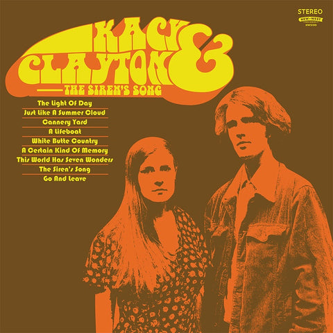 Kacy & Clayton ‎– The Siren's Song - New Vinyl Record 2017 New West Records 150Gram Stereo Pressing with Download (Produced by Jeff Tweedy!) - Indie Folk / Americana / Blues