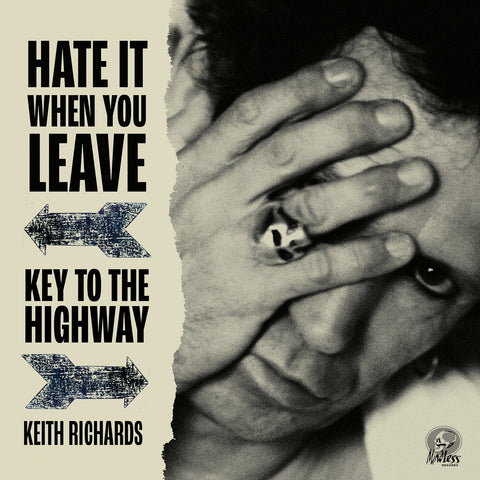 Keith Richards - Hate It When You Leave / Key To The Highway - New 7" Single Record Store Day 2020 BMG USA RSD Red Vinyl - Rock