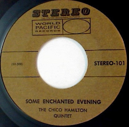 The Chico Hamilton Quintet ‎– Some Enchanted Evening / Bali Ha'I - VG 45rpm 1958 USA - Jazz