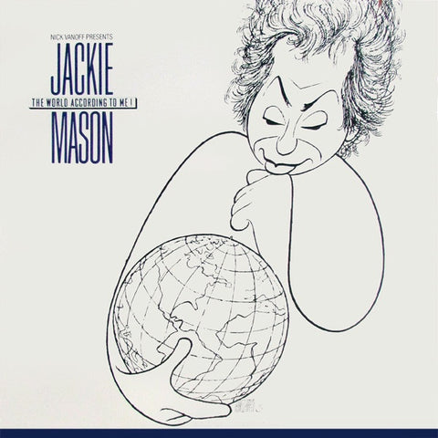 Jackie Mason ‎– The World According To Me! - VG+ Lp Record 1987 Warner USA Vinyl - Comedy