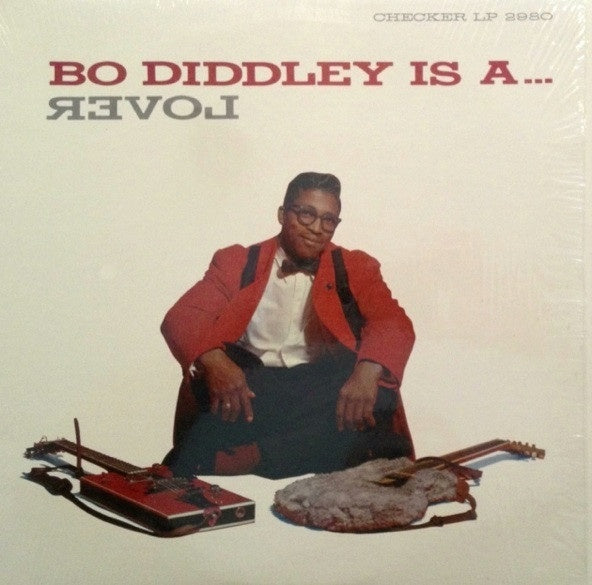 Bo Diddley ‎– Bo Diddley Is A... Lover - VG+ (Low grade cover) Lp Record 1961 Checker USA Mono Original Vinyl - Rock & Roll / Rhythm & Blues - Shuga Records