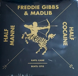 Freddie Gibbs & Madlib ‎– Half Manne Half Cocaine - New 12" EP Record 2020 Madlib Invasion USA Vinyl - Thug Rap