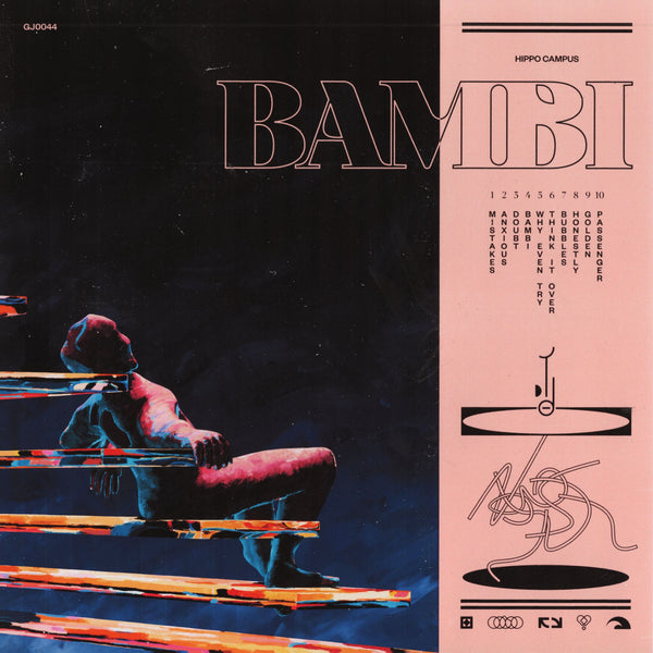 Hippo Campus - Bambi - New Vinyl Lp 2018 Grand Jury 'Indie Exclusive' on 180gram Blossom Colored Vinyl with Tote Bag - Indie / Alt-Rock - Shuga Records